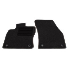 SCHÖNEK Veloursmatten Textilmatten Fußmatten für VW CADDY V vorne 2-teilig