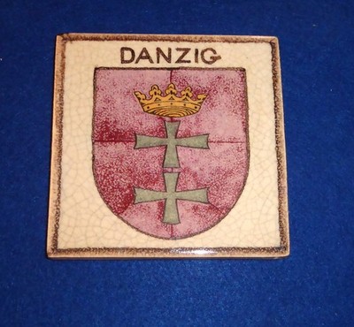 !!!! ART DECO CARSTENS-UFFRECHT KACHEL DANZIG KERAMIK !!!!
