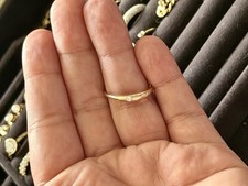 Mejuri 14k Gold Organic Dôme Nesting Ring
