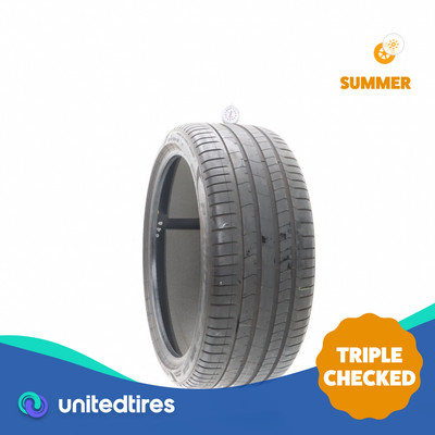 Used 265/35R21 Pirelli P Zero PZ4 LM1 Elect PNCS 103Y - 7/32