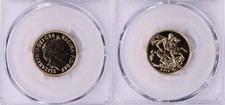 2013 Full Gold Sovereign St. George PCGS MS69 Bullion