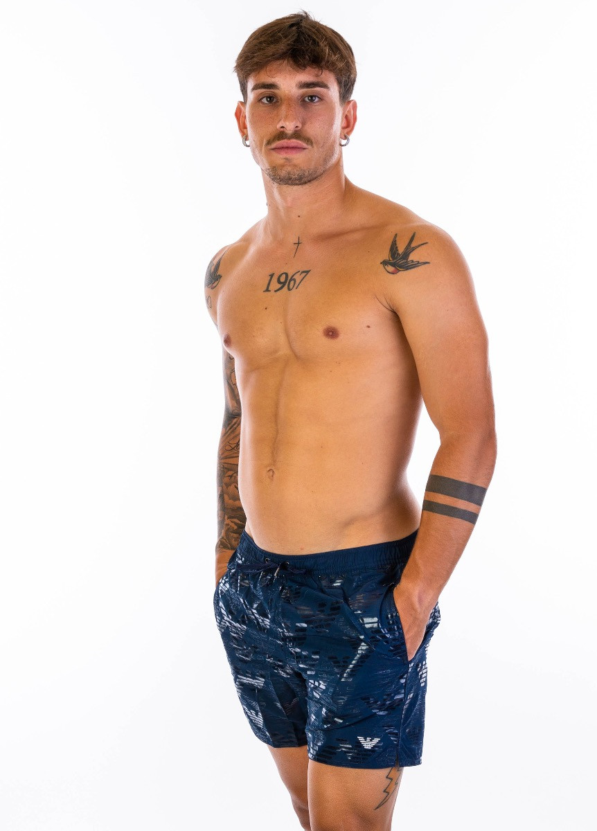 EMPORIO ARMANI - КОРОТКИЙ КОСТЮМ - 211740 1P430 06935 - ТЕМНО-СИНИЙ 11890₽