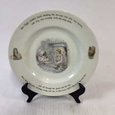 Wedgewood Beatrix Potter Mrs Tiggy Winkle 10  Plate Made In England