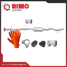 für Nissan Qashqai 2.0 + 2.0 AWD 104kW (2007-2010) Mittelschalldämpfer Auspuff