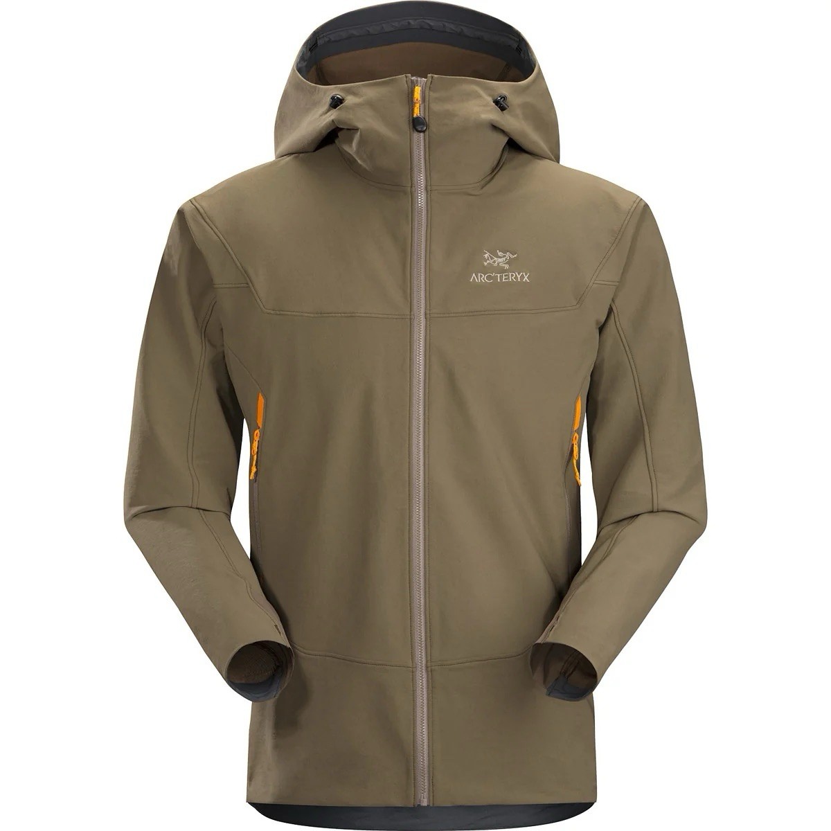Arcteryx Gamma LT SS15 Hooded Softshell Jacket Basalt Men's Size M