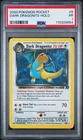 Pokémon Dark Dragonite Holo Rare Team Rocket 2000 5/82 PSA 1