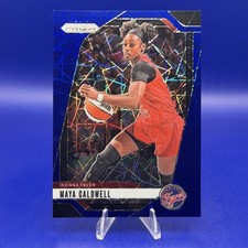 2024 Panini Prizm WNBA Maya Caldwell Blue Velocity Prizm #38 Indiana Fever