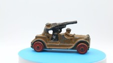 Vintage Barclay 1940s Artillery Army Truck Anti-Aircraft Gun Cannon Car 198