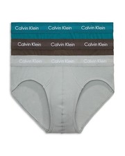 Calvin Klein Stretch Moisture Wicking Hip Briefs Men's S Multicolor Pack of 3