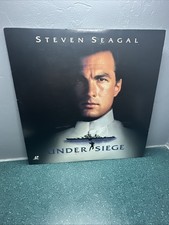 Under Siege Laserdisc, 1993 Like New Tested Steven Seagal Tommy Lee Jones 