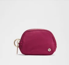 Lululemon Everywhere Belt Bag NANO Berry Rumble / Gold NWT