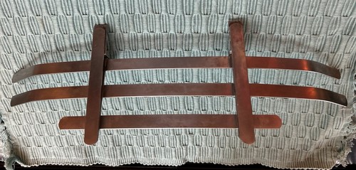Vintage Map Diner Restaurant Menu Holder Stainless Steel - Picture 2 of 2