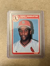 Fleer 1985 Terry Pendleton #236 St. Louis Cardinals MLB Baseball Card