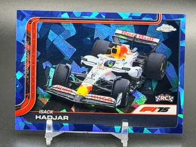 2025 Topps Chrome Sapphire F1 Formula 1 #84 Isack Hadjar Rookie RC