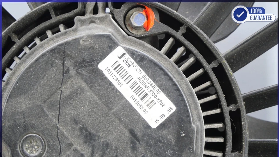 04-09 Conjunto ventilador radiador motor Jaguar XJ8 XJR Vanden Plas X350 Foto 4 de 4