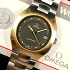 OMEGA SEAMASTER POLARIS 396.1022 18KT GOLD/SS Cal. 1438 Vintage Swiss Watch