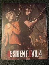 Resident Evil 4 PS4/PS5/XBOX Custom-Made G2 Steelbook Case NO GAME V2