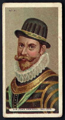 WILLS - BUILDERS OF THE EMPIRE - #31 SIR JOHN HAWKINS