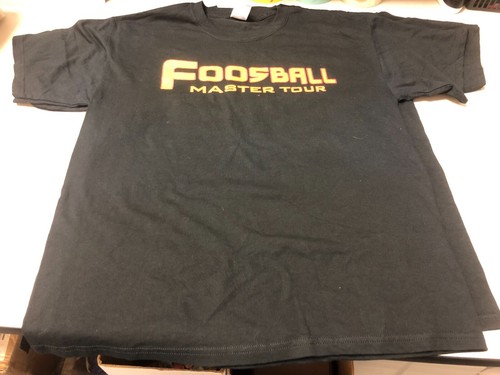 BRAND NEW FOOSBALL MASTER TOUR T-SHIRT 