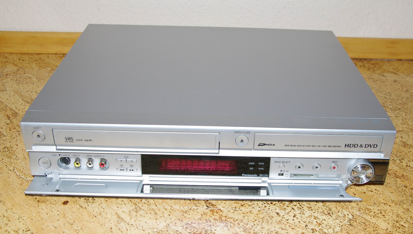 Panasonic DMREX95V Recorder VHS auf DVD kopieren 250GB HDD eBay