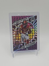 2023 Panini Mosaic - Center Stage /49 Purple Prizm #CS-BRJ Brian Robinson Jr.