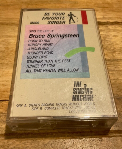 THE SINGING MACHINE M809 BRUCE SPRINGSTEEN BE YOUR FAVORITE SINGER ...