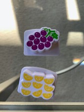 LeapFrog Fridge Phonics Scout Picnic Replacement Pieces Lemons  Grapes