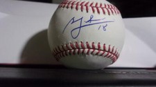 Ben Zobrist Chicago Cubs signed MLB Baseball COA  