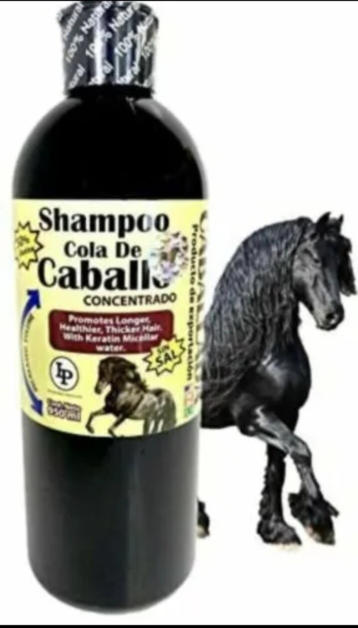 CHAMPÚ CABALLADA COLA DE CABALLO CONCENTRADO 950ML ORIGINAL (2 BOTELLAS)❤️