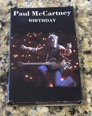 Paul McCartney- BIRTHDAY, GOOD DAY SUNSHINE CASSETTE SINGLE 1990 CAPITOL