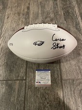 CARSON STRONG SIGNED FOOTBALL PHILADELPHIA EAGLES PSA/DNA COA AUTOGRAPHED NEVADA