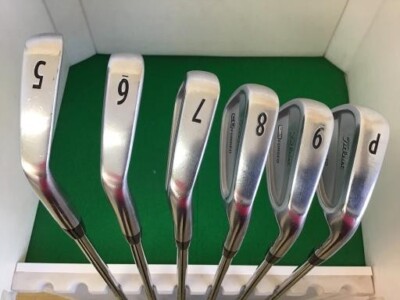 Set De Fers Titleist CB 712 #6 à PW (5 Fers) - Manche NS PRO 950GH Stiff, Droitier, Occasion