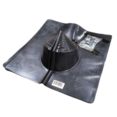 ZipSeal Retrofit Flashing for Electrical Mast on Asphalt Shingle Roofs