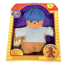Cozy Cookie Microwaveable Plush Gingerbread Man Heat Pad Warm  & Cozy Company