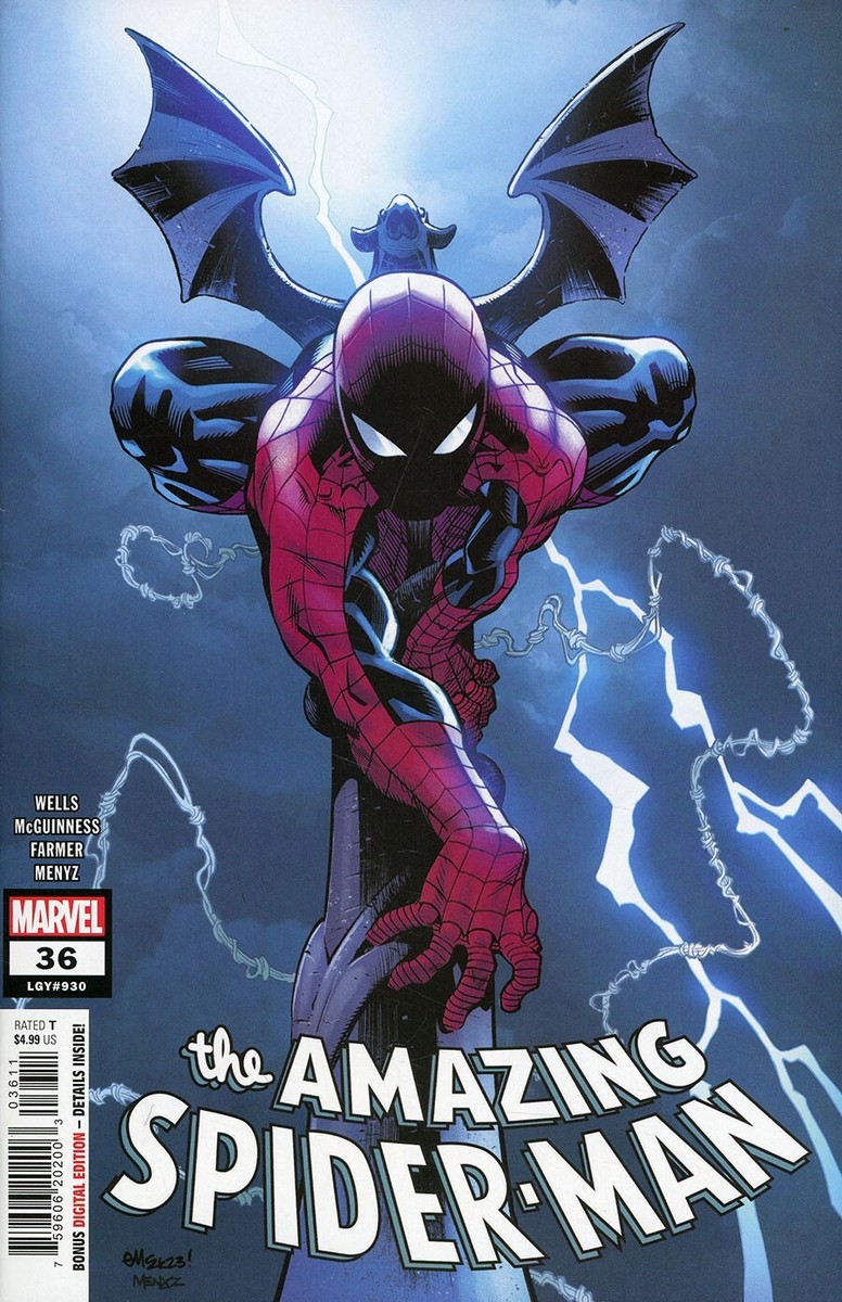 Amazing Spider-Man #36 2023 McGuinness Cover A Marvel Comics EB142