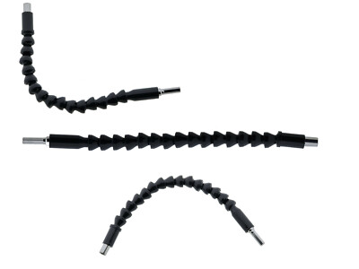 Flexible Verlängerung für Bithalter 30 cm - 6 kant Aufnahme Akkuschrauber Bit