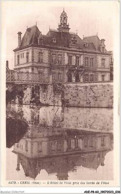 ADEP8-60-0675 - CREIL - Das Rathaus Vom Ufer Der Oise