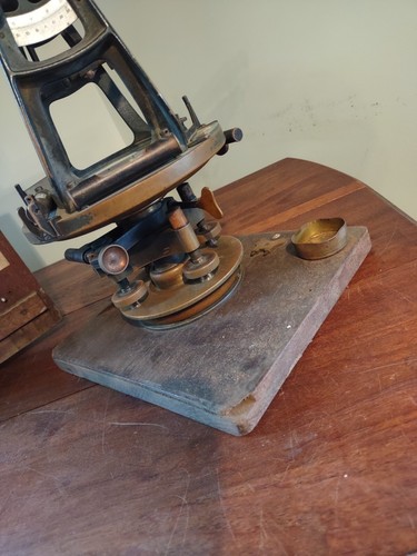 buff and buff antique surveyors transit - Picture 13 of 22