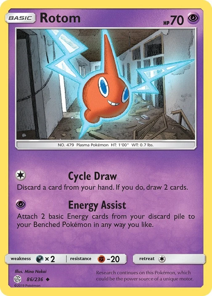 Rotom 86/236 Sm-Cosmic Eclipse