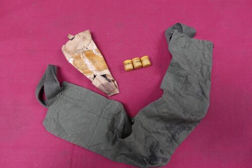 Vintage USGI M1 Garand cleaning tool kit bandoleer and 3x grease pots