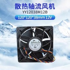 SNOWFAN YY12038M12B 12038 DC12V 5A 4-Pin Server Cooling Fan