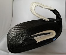 NEW 10M 4X4 RECOVERY WINCH TOW/TOWING ROPE STRAP TREE STROP 5 TON WARN OFF ROAD