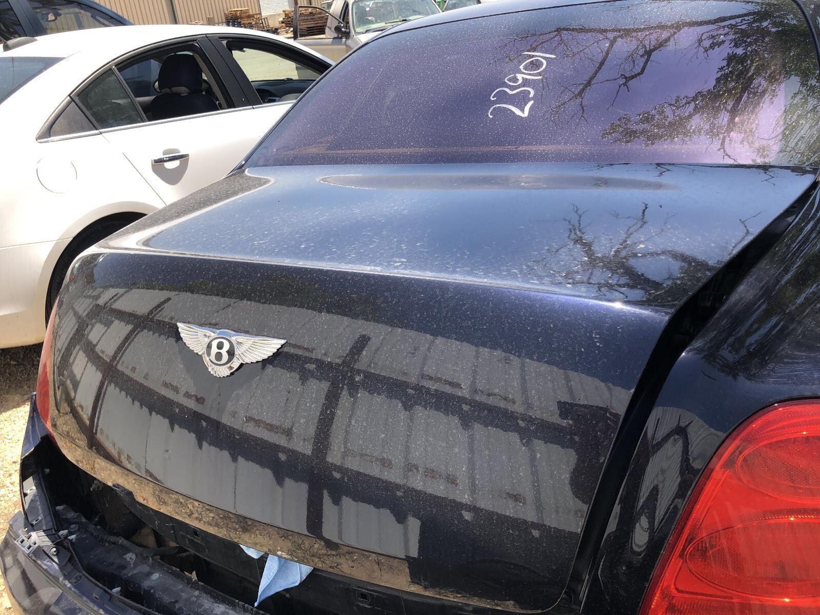 2006 BENTLEY CONTINENTAL FLYING SPUR Rear Trunk Deck Lid Boot LR5W Dark Blue 651