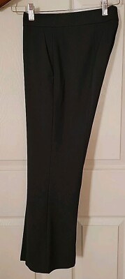 Zara Women's Black Straight Tapered Cropped Ankle Dress Pants Size 4 NWT
