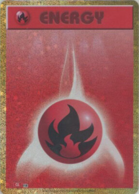Fire Energy Holo FIR Pokemon Card Classic CLL 2023 Pokemon Card