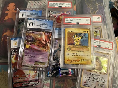 Charizard Pokemon Card 1st Edition Mystery Pokmon Box With Graded Slabs -  Includes A Graded Charizard + 1 Other Random Graded Card Pokemon Booster