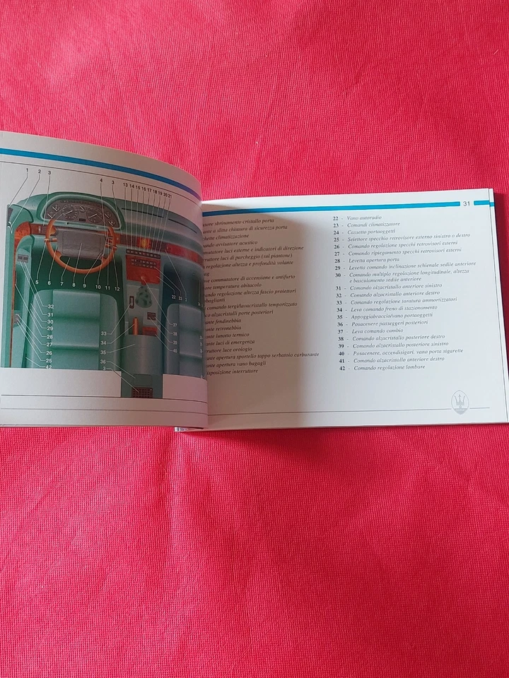 Maserati Quattroporte Libretto Uso E Manutenzione - Immagine 2 di 4