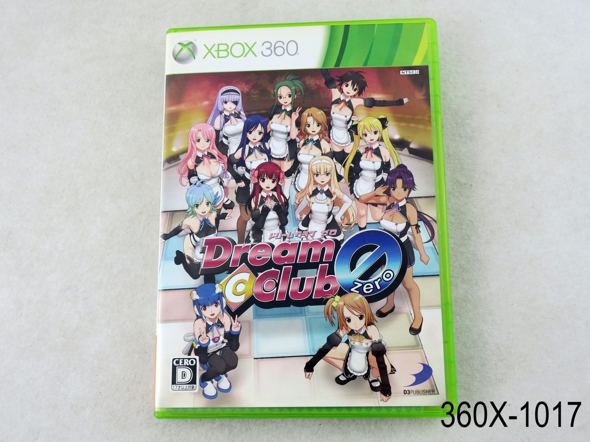 Dream Club Zero Xbox 360 Japanese Import Xbox360 C Club 0 Japan JP