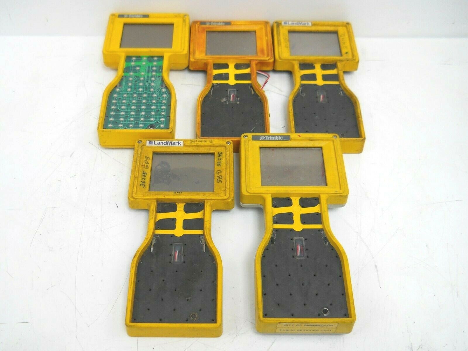 Lot of 5 Trimble TSCe Handheld Surveying Units - For parts Lot of 5 Trimble TSCe Handheld Surveying Units - For parts the classic style