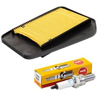 Wartung FüR Honda CBR 125 R JC CBR125 RT RS RW 2004-19 Set Luftfilter ZüNdkerze